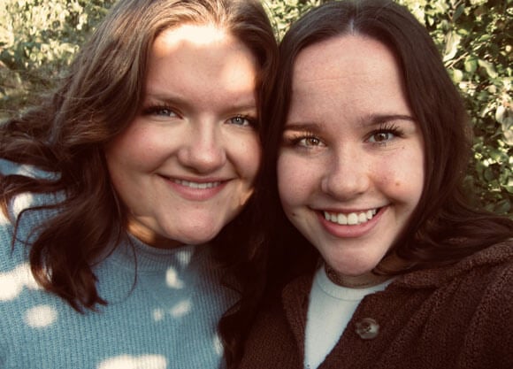 Hadley Szynal and Julia Dobson