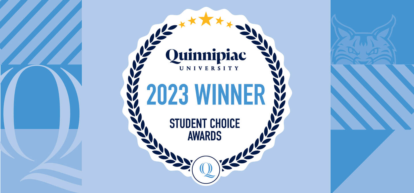 Quinnipiac Student Choice Award Winner 2023